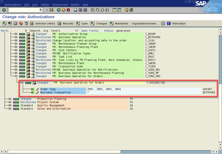otorisasi release order